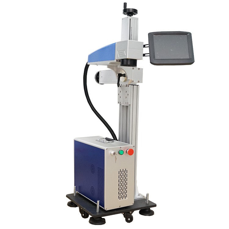 Online Flying Laser Marker