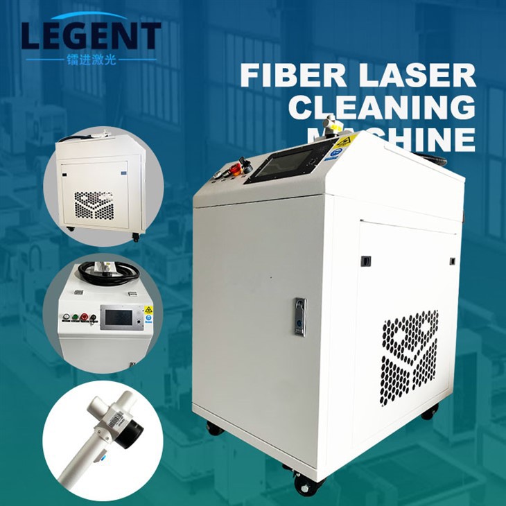 Pulse Fiber Laser Cleaning Machine For Paint Removal On Wood